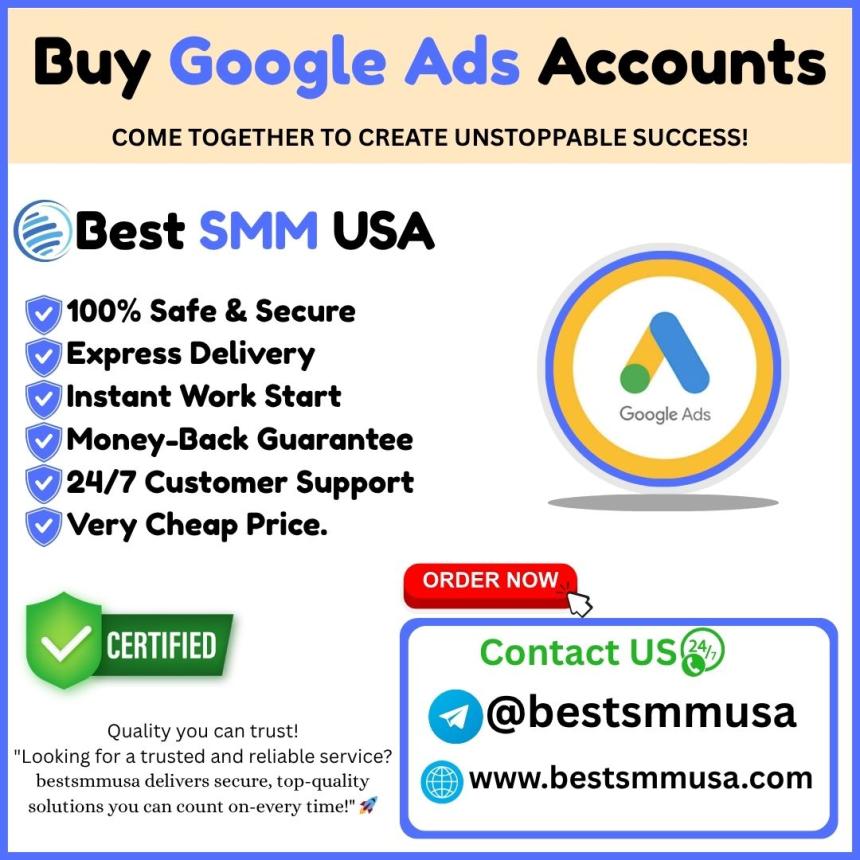 Buy Google Ads Accounts