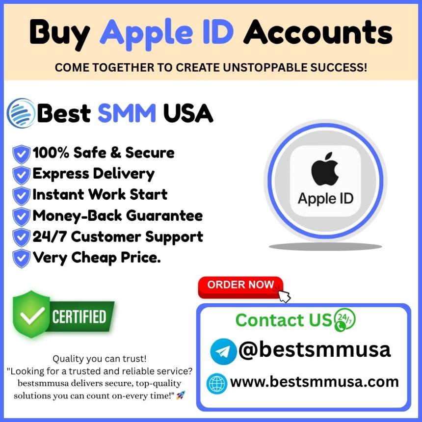 Buy Apple ID Accounts