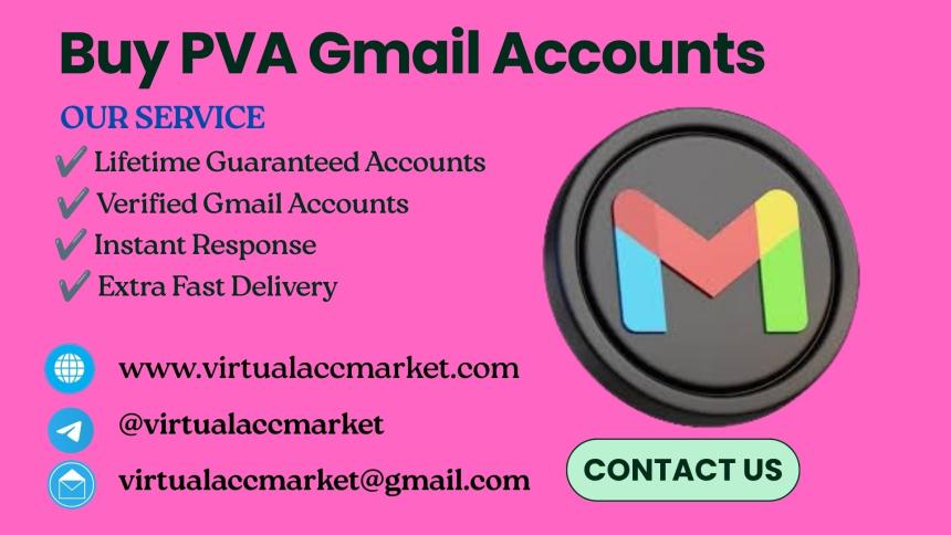 Top Platform to Buy PVA Gmail Accounts in 2060 | Virtualaccmarket