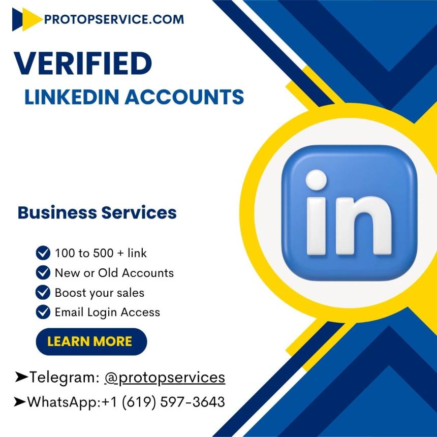 Buy LinkedIn Accounts | Verified & Aged Profiles