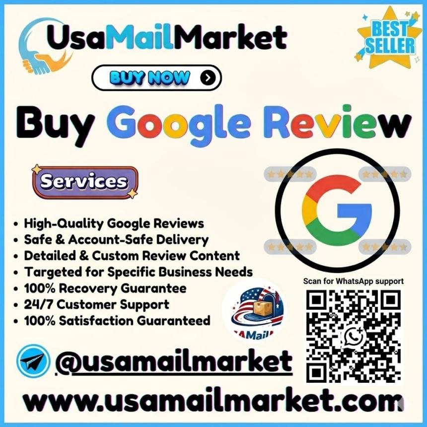 How to Buy Google Reviews Bulk (Aged & PVA) from USAmailmarket 2026