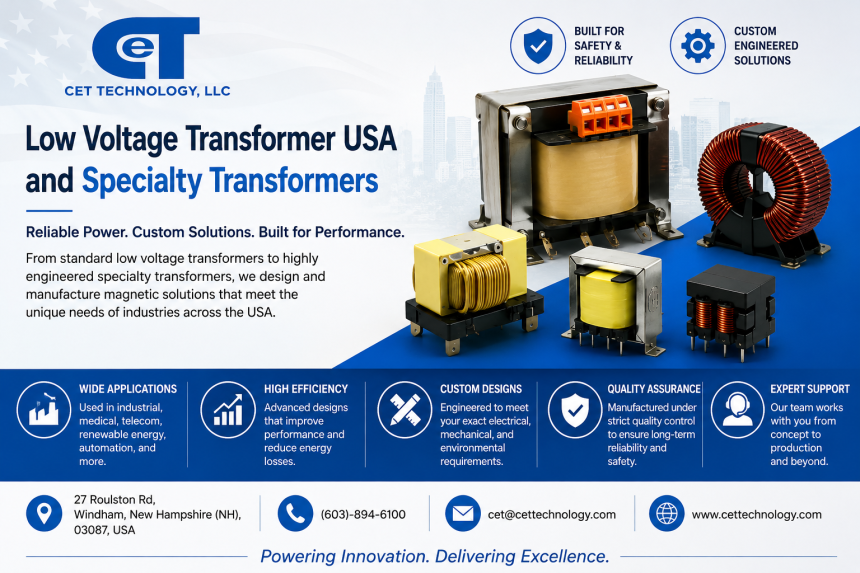 Low Voltage Transformer USA and Specialty Transformers: Essential Components for Modern Power Systems