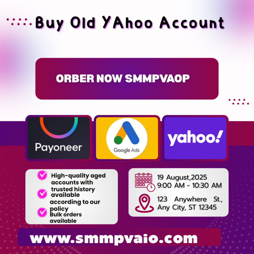 Steps to Safely Buy Old Yahoo Accounts_ In 2029