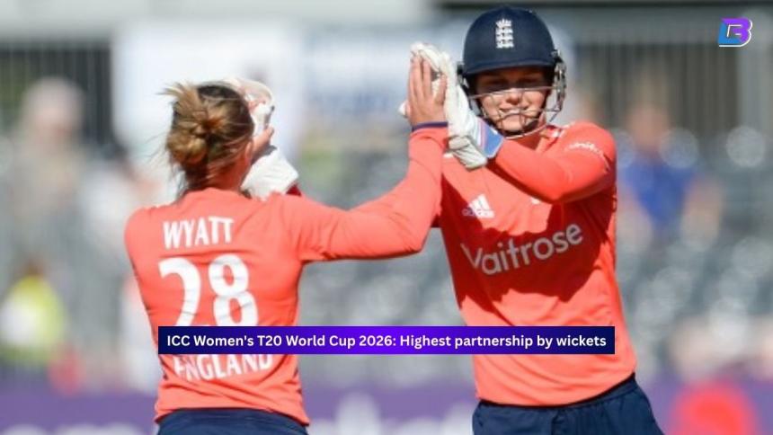 ICC Women's T20 World Cup 2026: Highest partnership by wickets