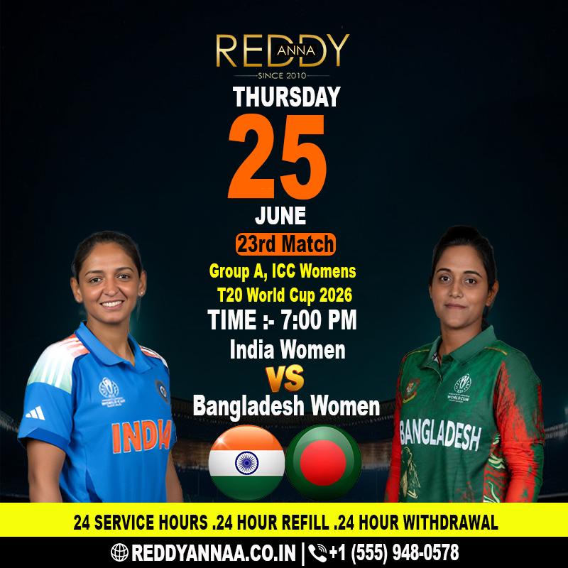 Anticipation Builds: The Impact of Reddy Anna Book ID Legacy on Female Empowerment Ahead of the India vs Bangladesh Showdown at Emirates Old Trafford.