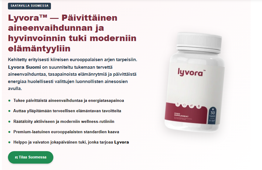 Lyvora Capsules Kokemuksia: Miten Verensokerin Tasapainottaja Toimii?