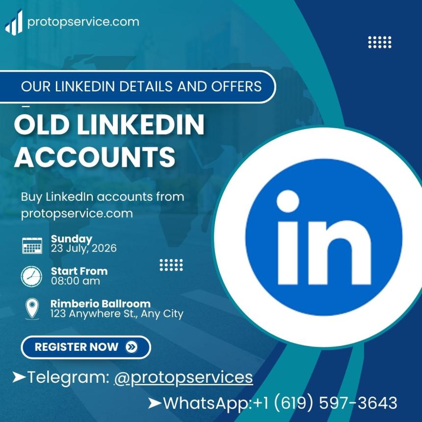 100+ Way to purchase old Linkedin accounts in 2026