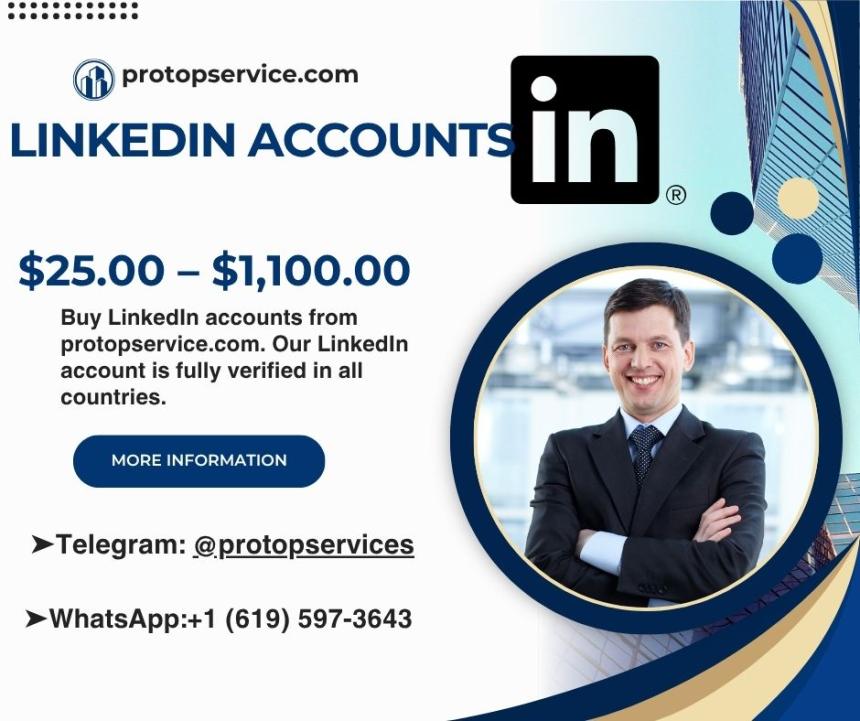 Buy Old LinkedIn Accounts For Business & Marketing Use