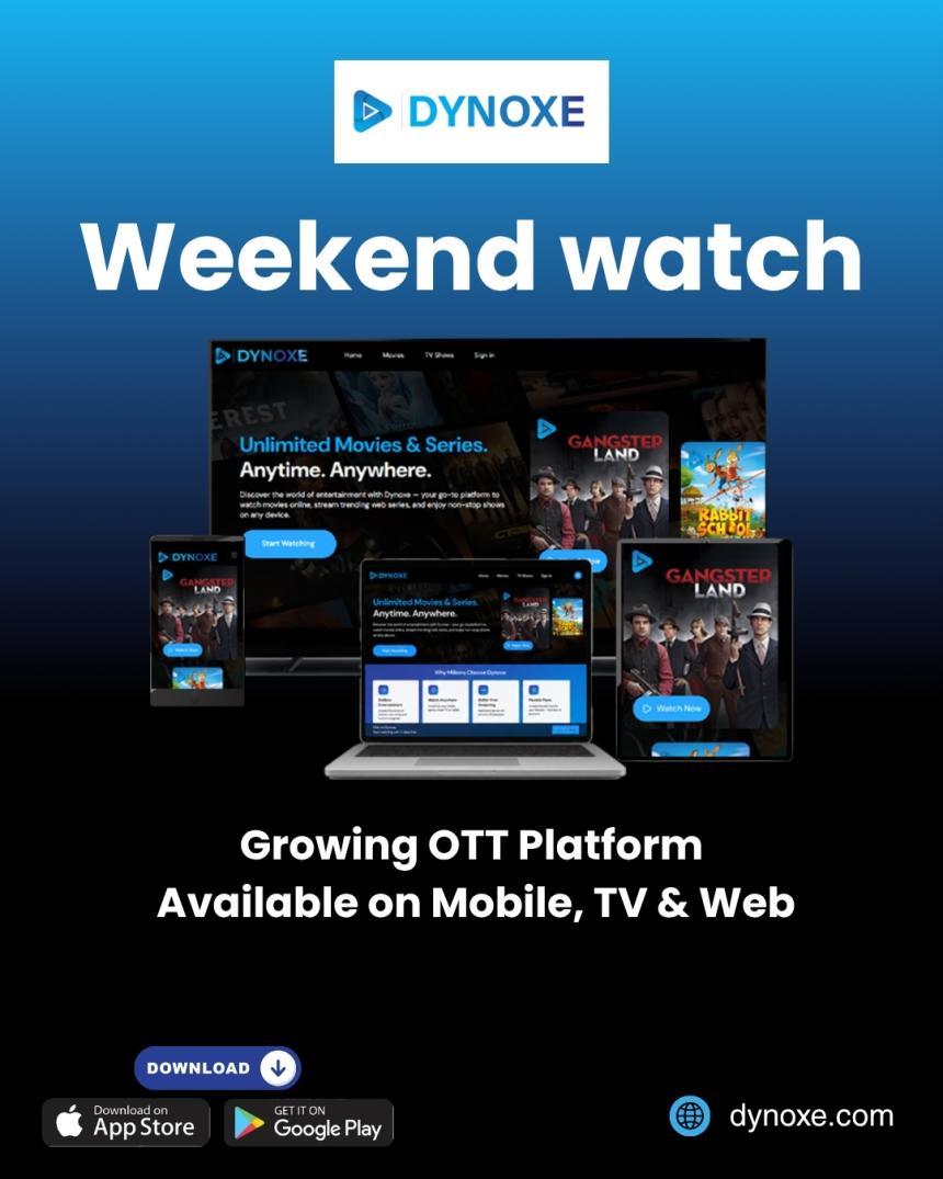 Online Streaming Platform for Movies & TV Shows | Dynoxe