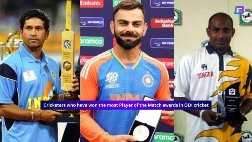 10 legendary cricketers who have won the most Player of the Match awards in ODI cricket