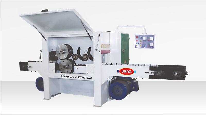 Round Log Multi Rip Saw Machine Supplier in Ahmedabad , India