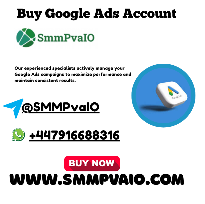To 150 best site to Buying  Google Ads Account