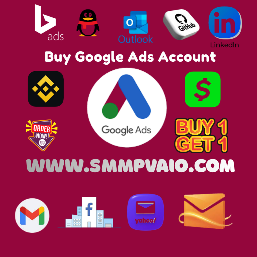 Buy Google Ads Account, ready Google advertising account