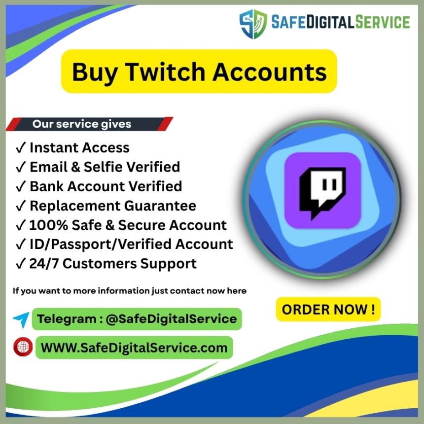Buy Twitch Accounts