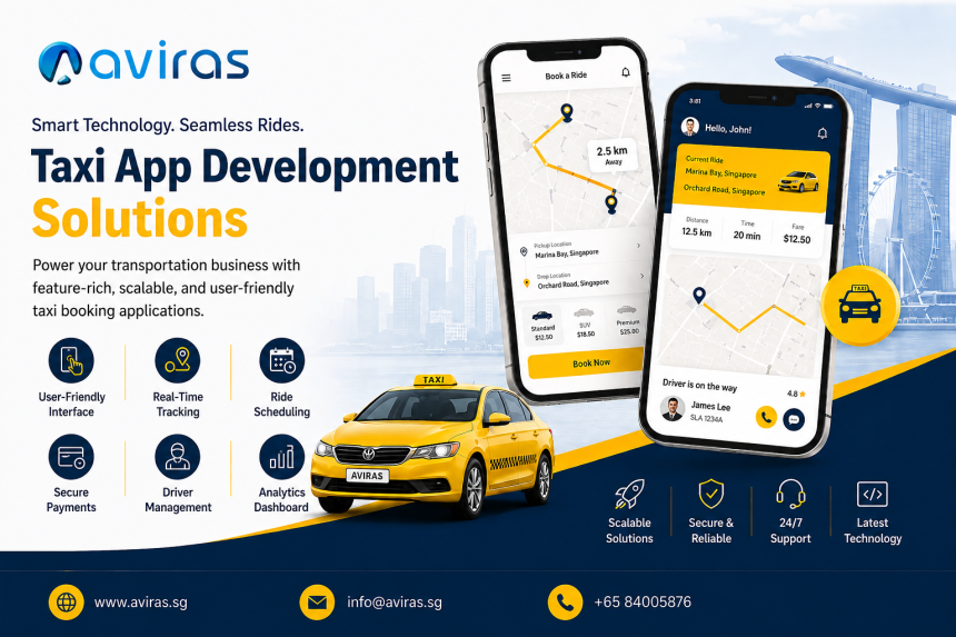 Taxi App Development Solutions for Modern Transportation Businesses