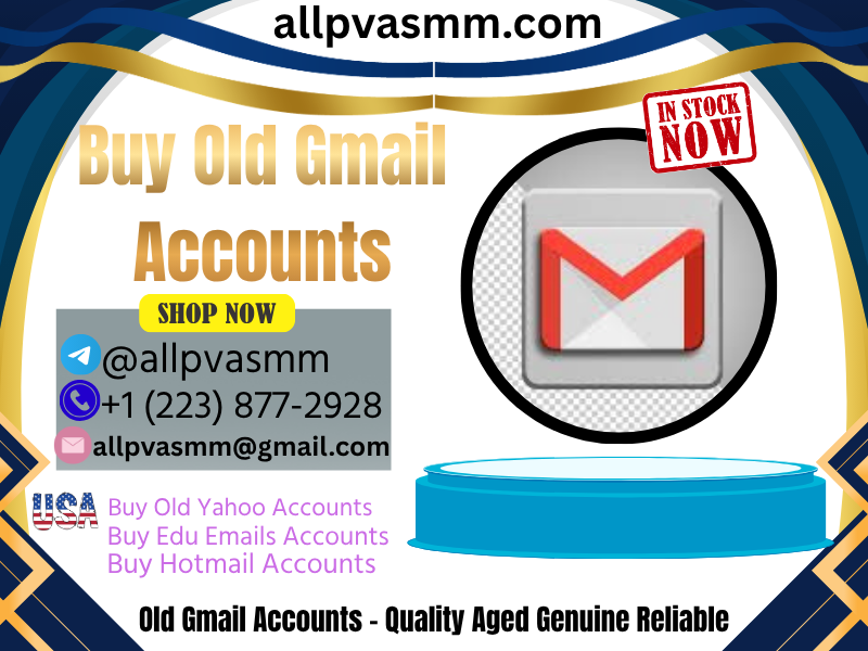 2 Sites to Buy Old Gmail Accounts In (PVA & Aged)