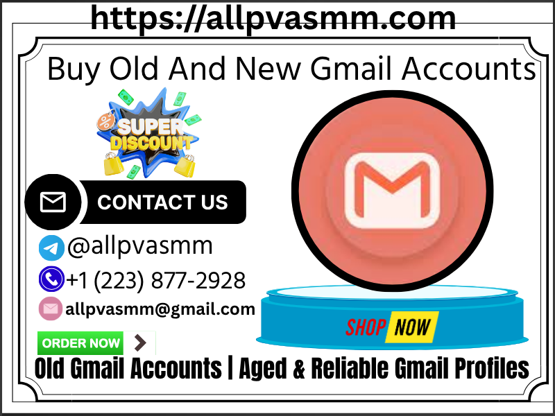 Steps To Buy Old Gmail Accounts In Bulk (PVA, Aged)