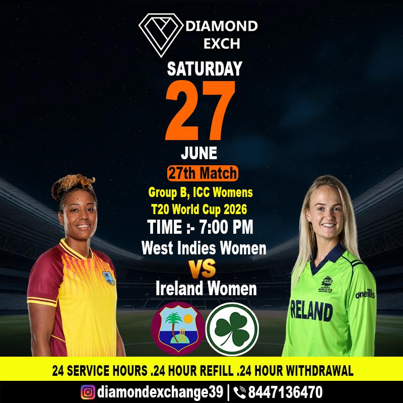 Diamond Exchange 99 Login Streams WIW vs IREW Live Action.