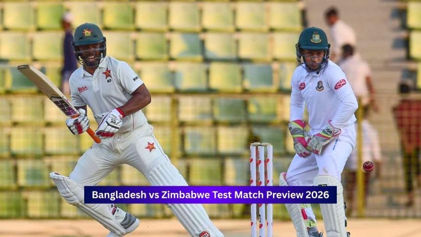 Zimbabwe vs Bangladesh, 1st Test Match, Bangladesh tour of Zimbabwe 2026