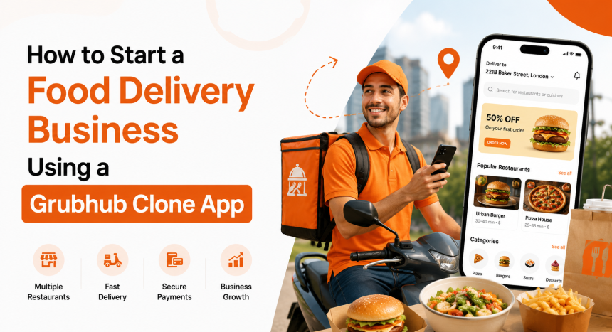 How to Start a Food Delivery Business Using a Grubhub Clone App