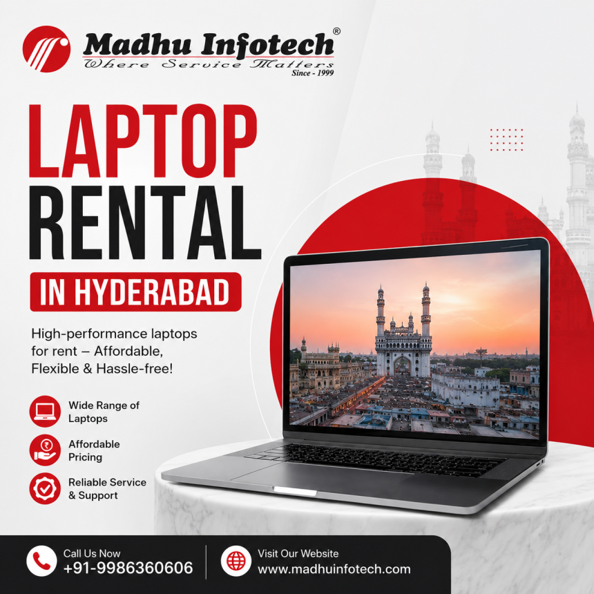 Laptop Rental in Hyderabad