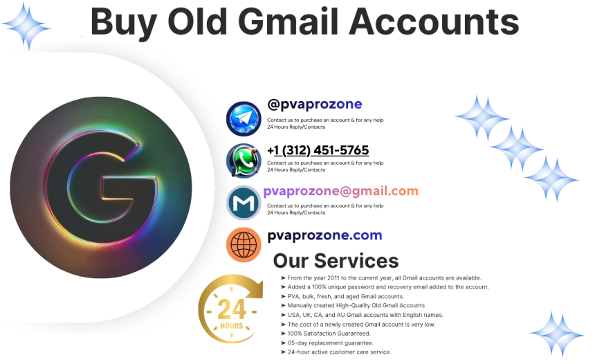 Top 10 Reliable Websites for Buying Gmail Accounts