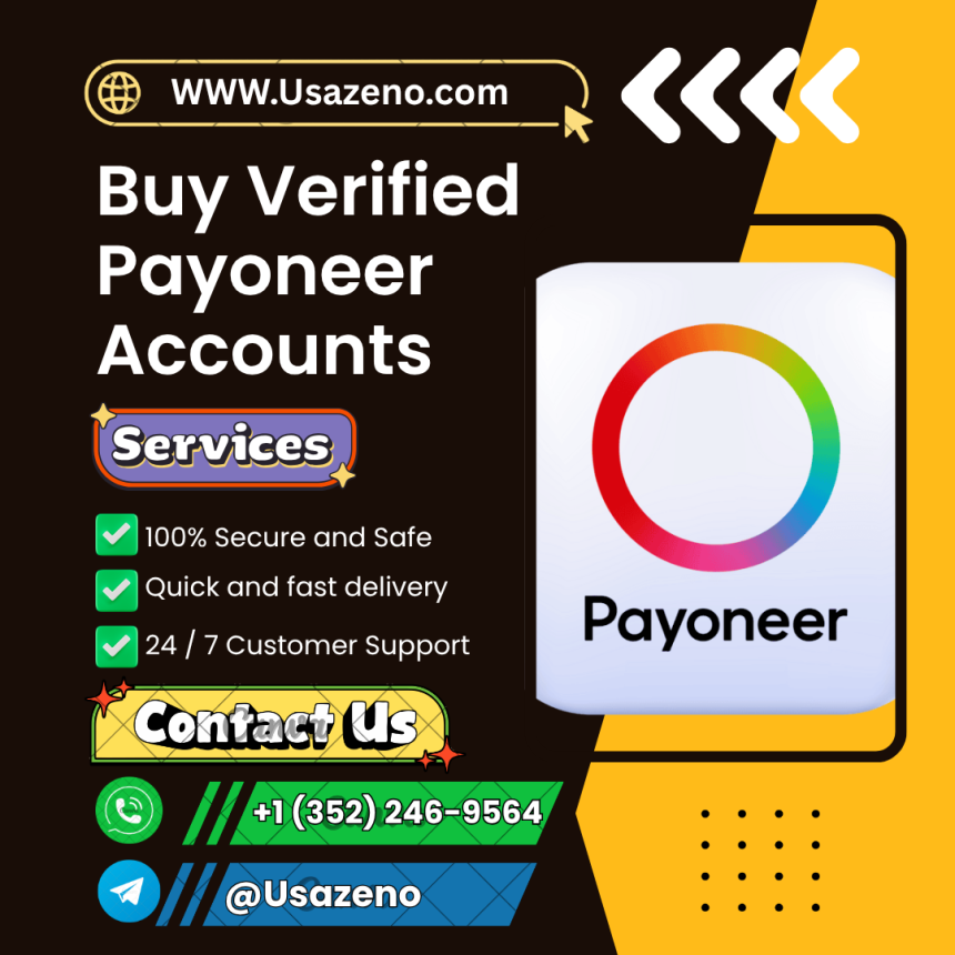 Buy Verified Payoneer Accounts