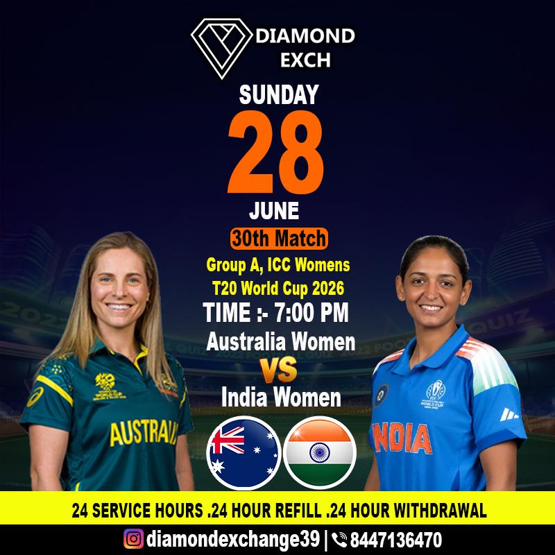 Diamond Exchange 99 in Delhi Elevates AUSW vs INDW Live Action.