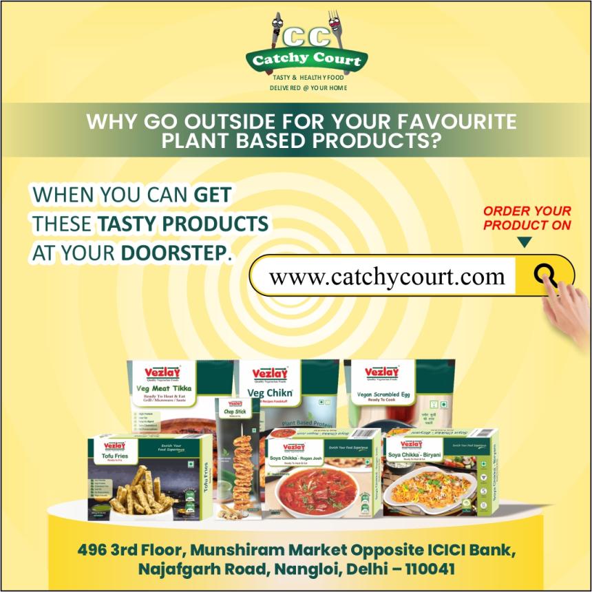 Vegan Food: Buy Vezlay Foods from Catchy Court