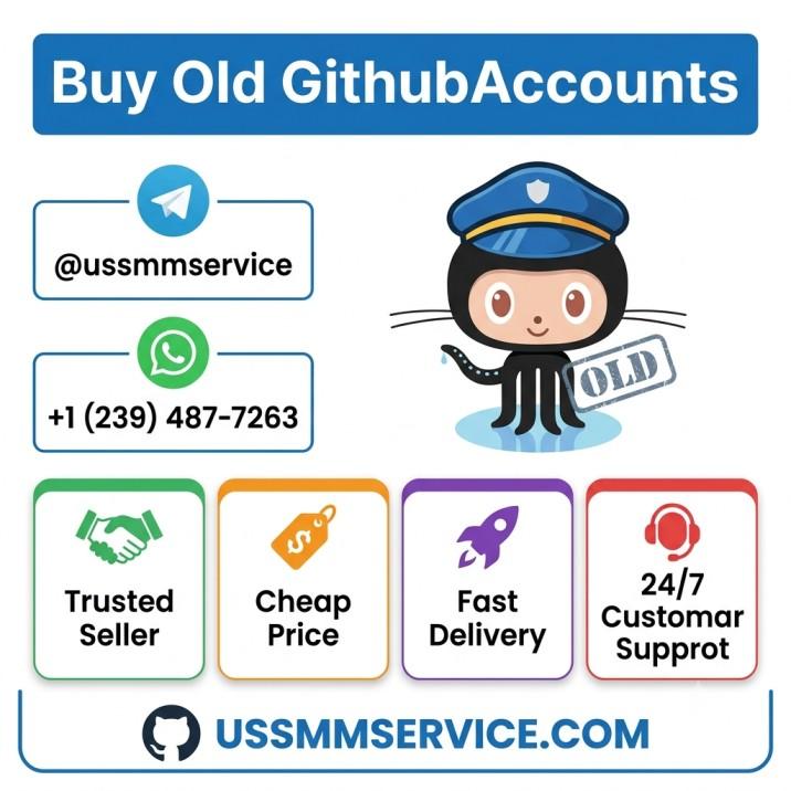 Buy GitHub Account -100% Best Quality in 2026