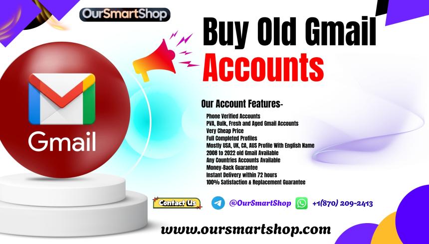 Best 4 Websites to Buy Old Gmail Accounts in USA