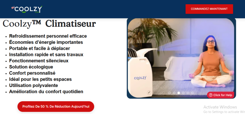 Coolizy Climatiseur  – Avis, Acheter et un Prix surprenant