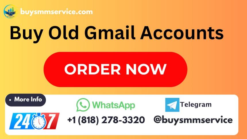 Trusted Source to Buy Old Gamil Accounts Online