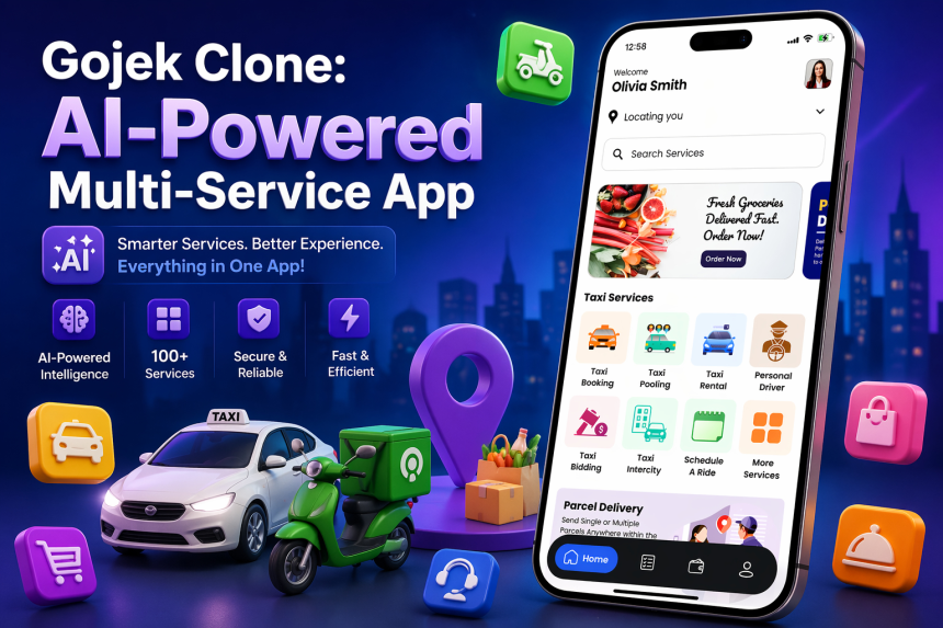 Gojek Clone - Multi Services App Development