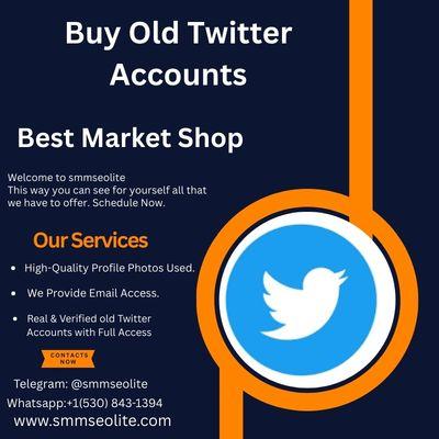 Buy Old Twitter Accounts Full DM Verified USA, UK Account, High Quality Profile, Email Number Verified, Old PVA With Followers fully verified