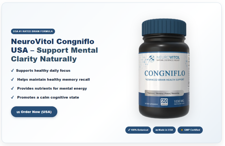 NeuroVitol Congniflo Advanced Brain Health Support Review USA