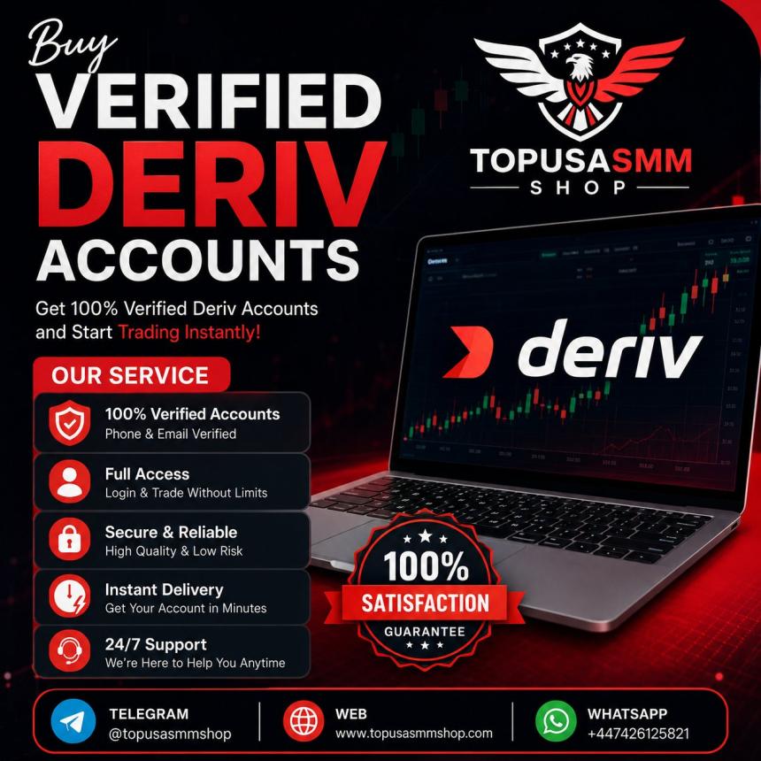 Buy Verified Deriv Accounts