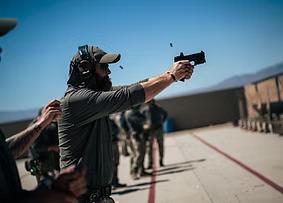 Master critical safety protocols during expert-led firearm training courses.