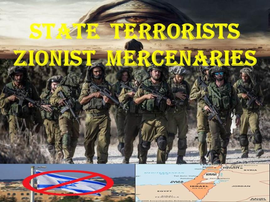 State Terrorists: Zionist Mercenaries