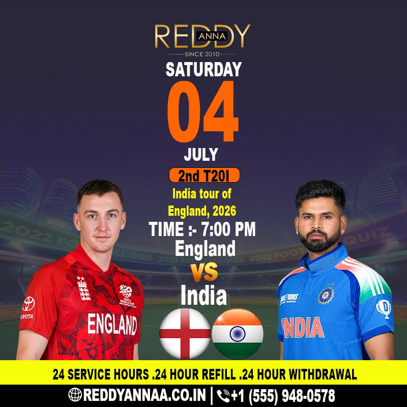 From Pages to Pitch: The Cultural Impact of 'Reddy Anna Online Book ID ' and Its Coincidence with England vs India's Crucial T20 Encounter.