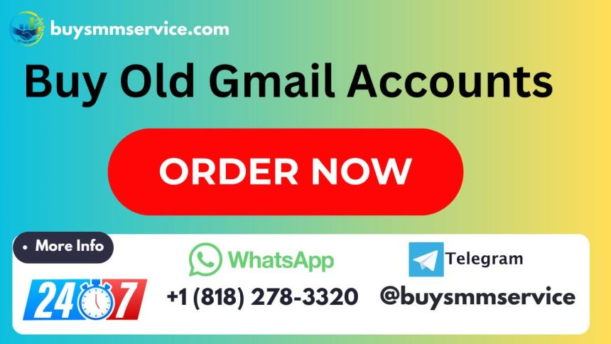 Top Rated Old Gmail Account Sellers USA