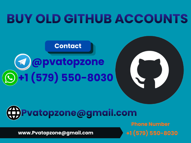 Top 10 Sites To Buy Old Github Accounts In 2025-26.*******
