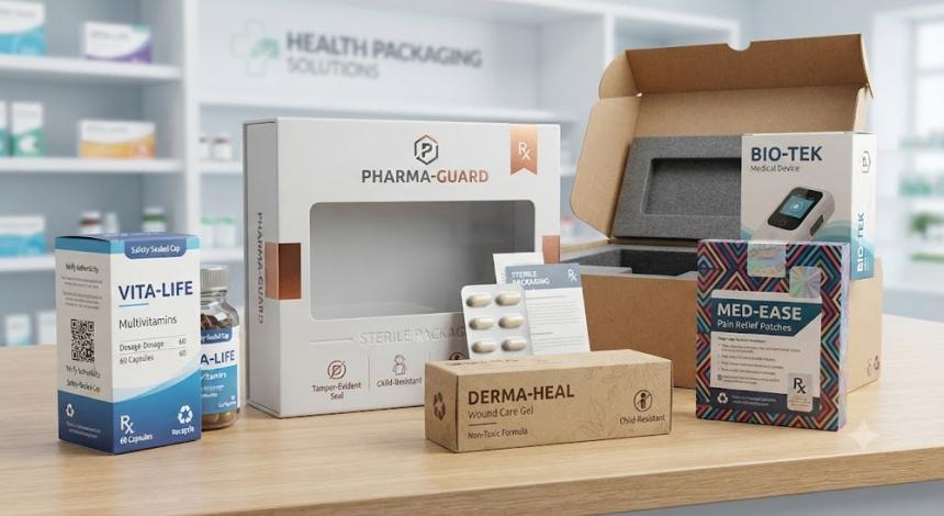 Custom Health Boxes: Reliable Packaging for Safety and Trust