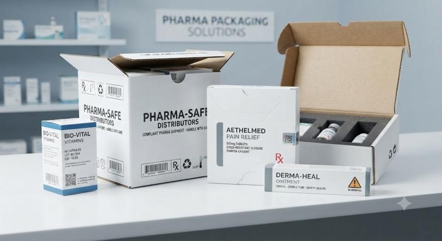 Pharma Boxes Packaging: Safe and Compliant Solution for Medical Products