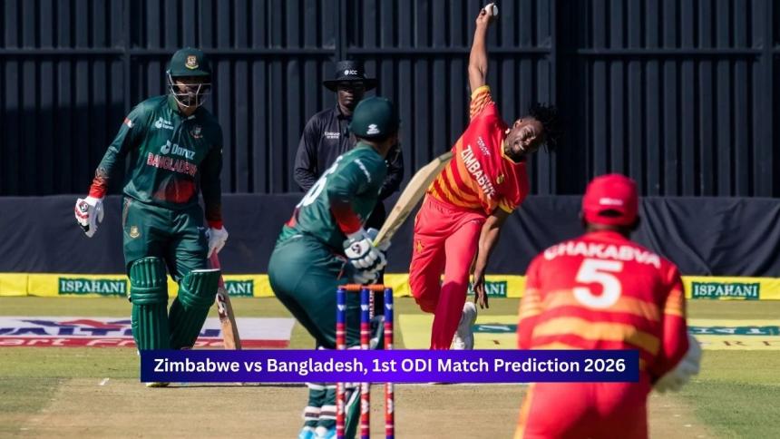 Zimbabwe vs Bangladesh, 1st Match, Bangladesh tour of Zimbabwe 2026