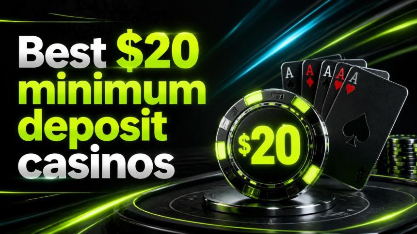 Best $20 Minimum Deposit Casinos: Play More With a Smaller Budget