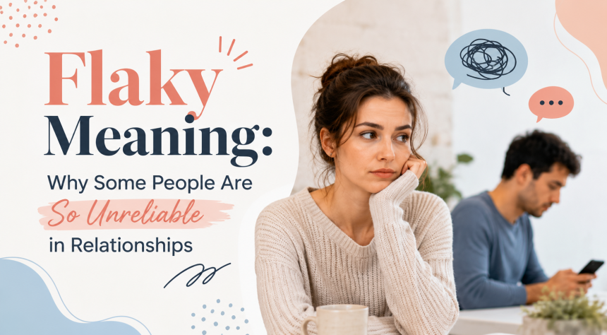 Flaky Meaning: Why Some People Are So Unreliable in Relationships
