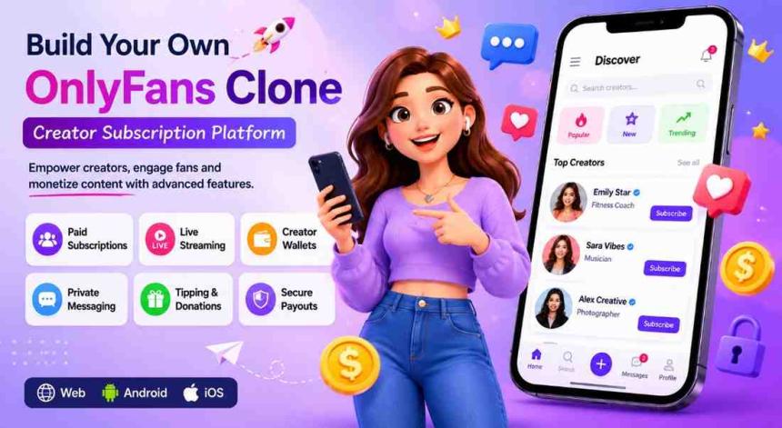 OnlyFans Clone App Development: Launch a Creator Monetization Platform for Subscription-Based Growth