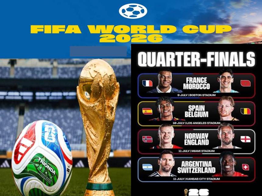 FIFA WC 2026 Quarter Finals