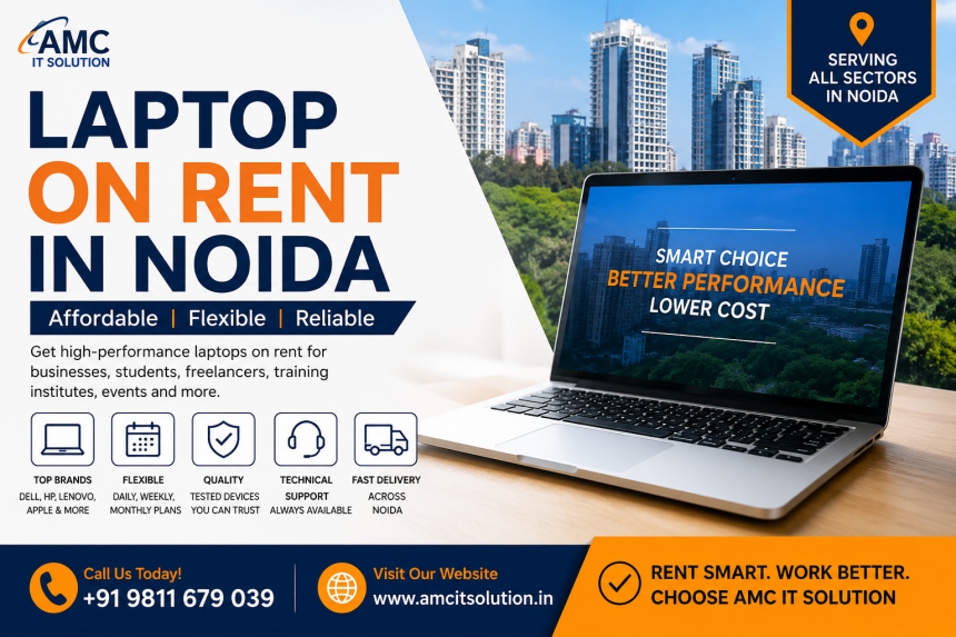Laptop on Rent in Noida Affordable Rental Service for Every Need